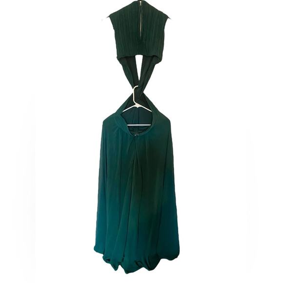 Copied - Lulus Vivid Imagination Forest Green Cutout Maxi Dress - Picture 4 of 6